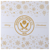 Xmas Crest Gold Card