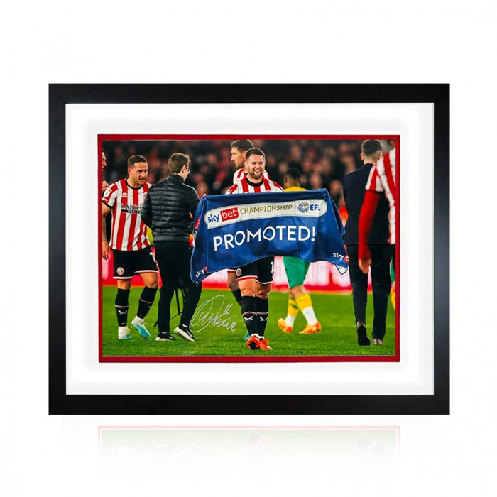 Oli Norwood Signed Framed Photo