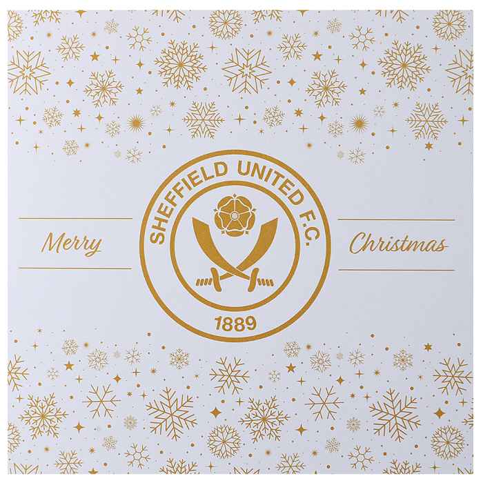 Xmas Crest Gold Card